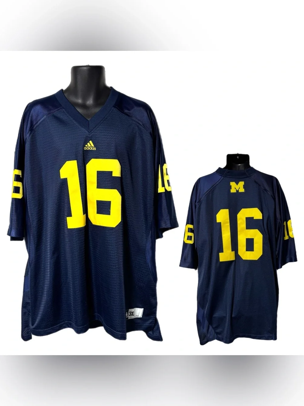 Adidas Michigan Wolverines Denard Robinson #16 SEWN Football Jersey 3XL XXXL